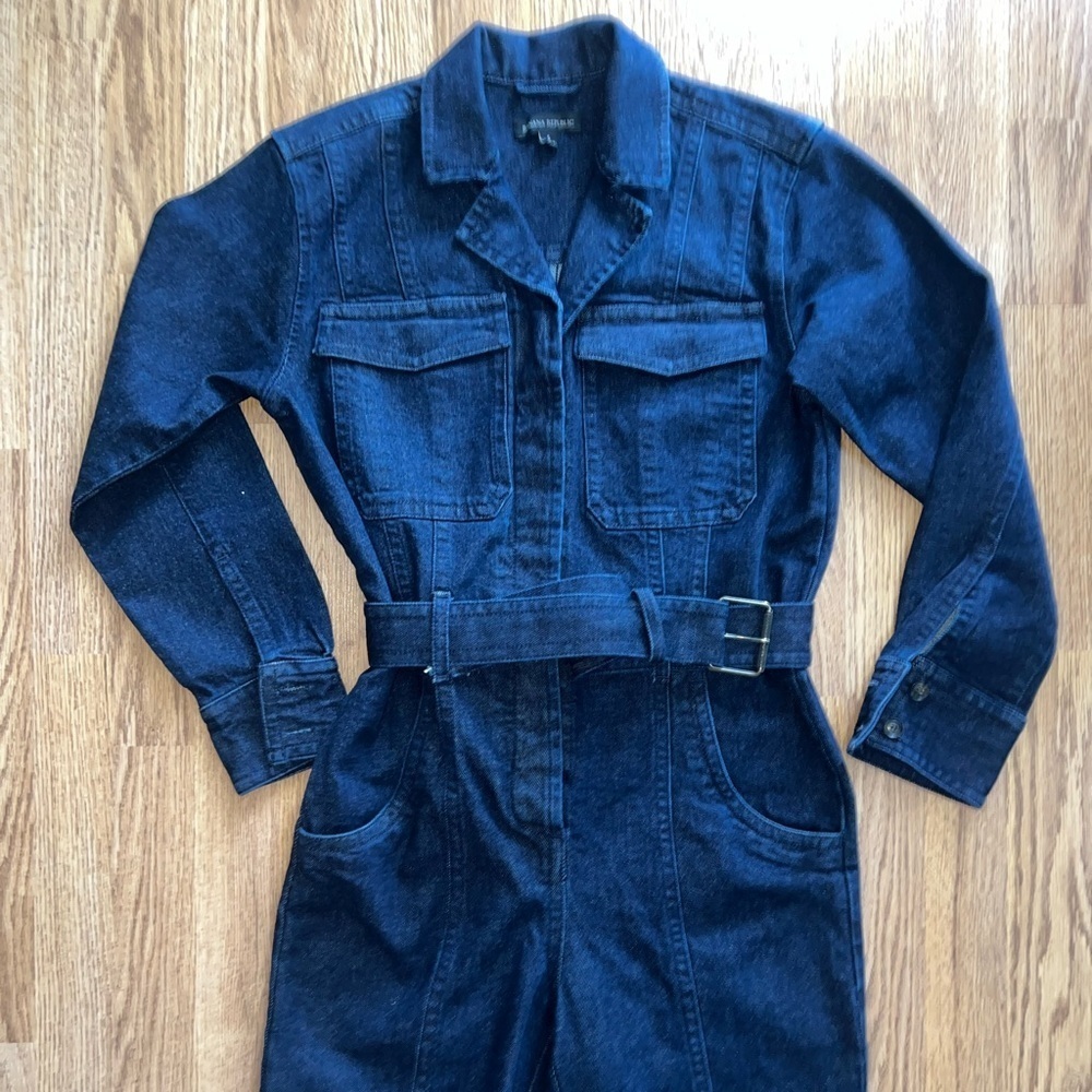 Banana Republic Denim Jumpsuit